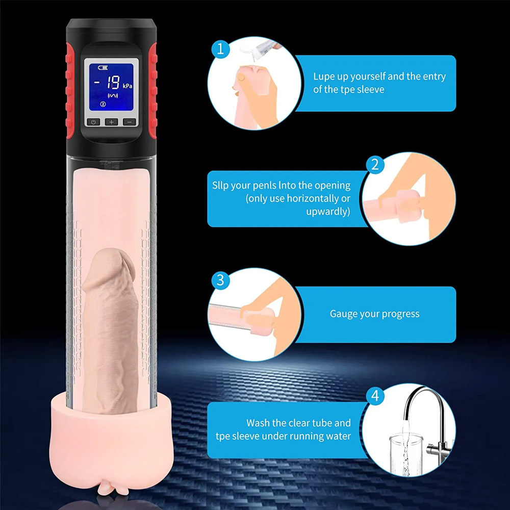 Male Penis Enlargement Training Penis Pump