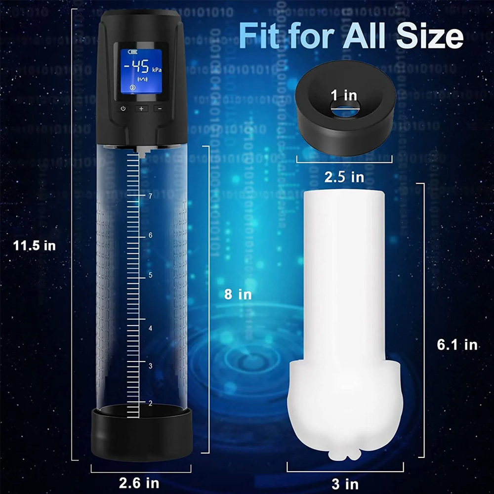 Men's Electric Vibration Training Penis Vacuum Pump