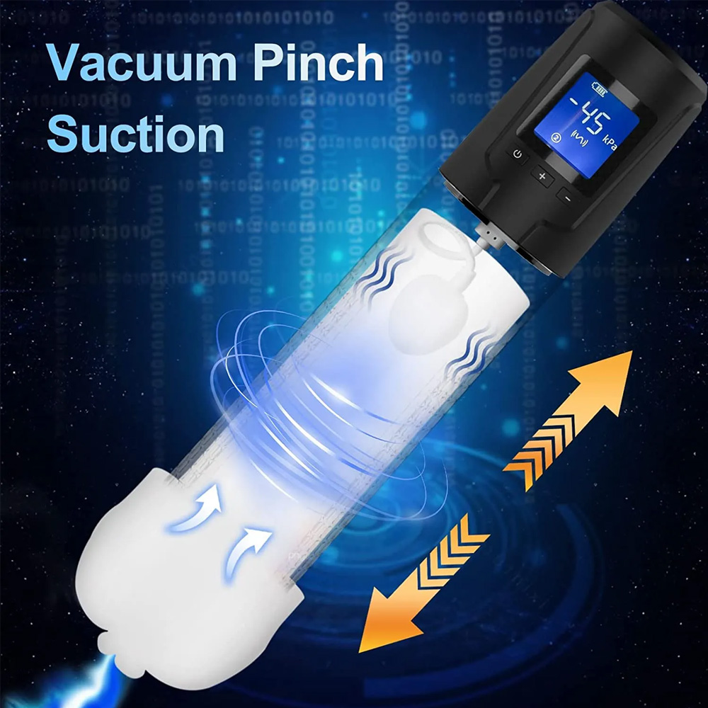 Men's Electric Vibration Training Penis Vacuum Pump