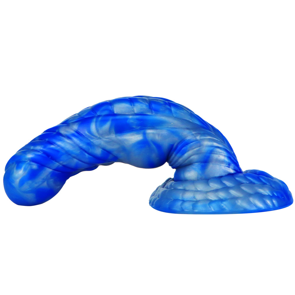 Mixed Color Liquid Silicone Artificial Dildo