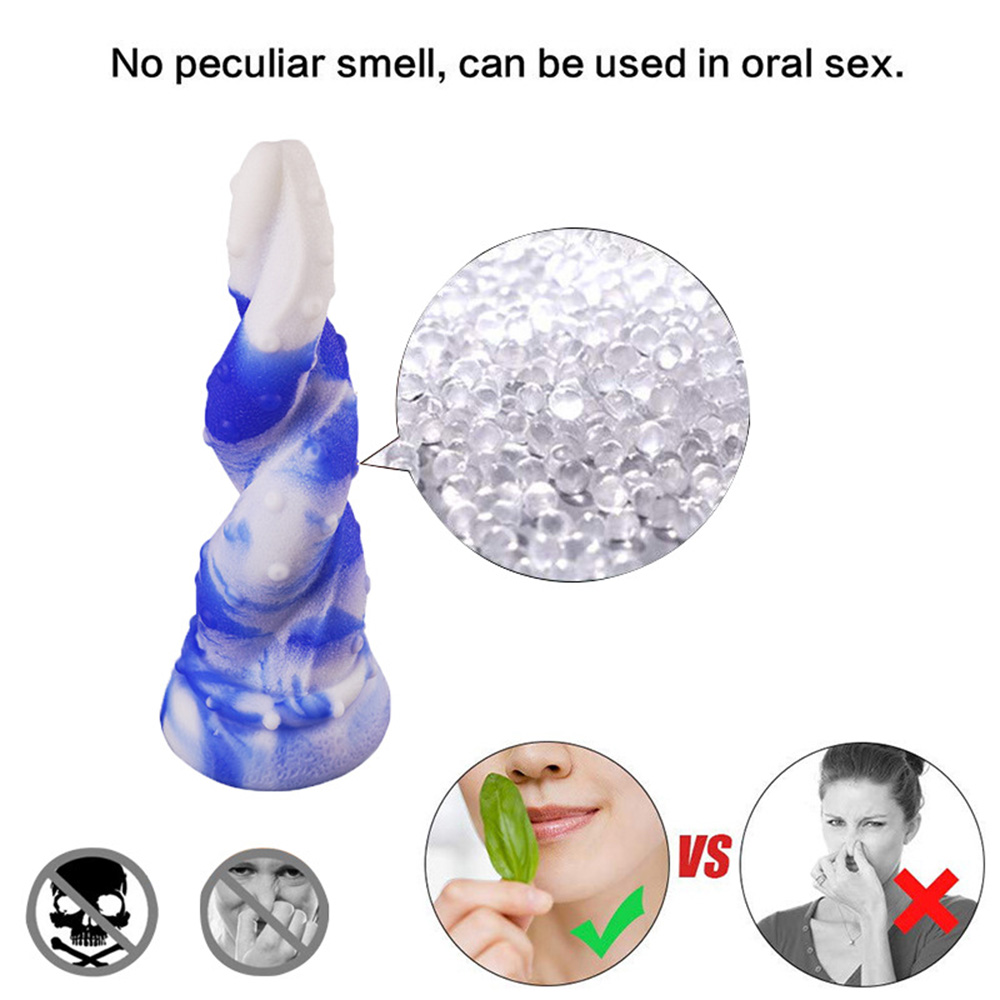 Liquid Silicone Shaped Anal Plug Dildo