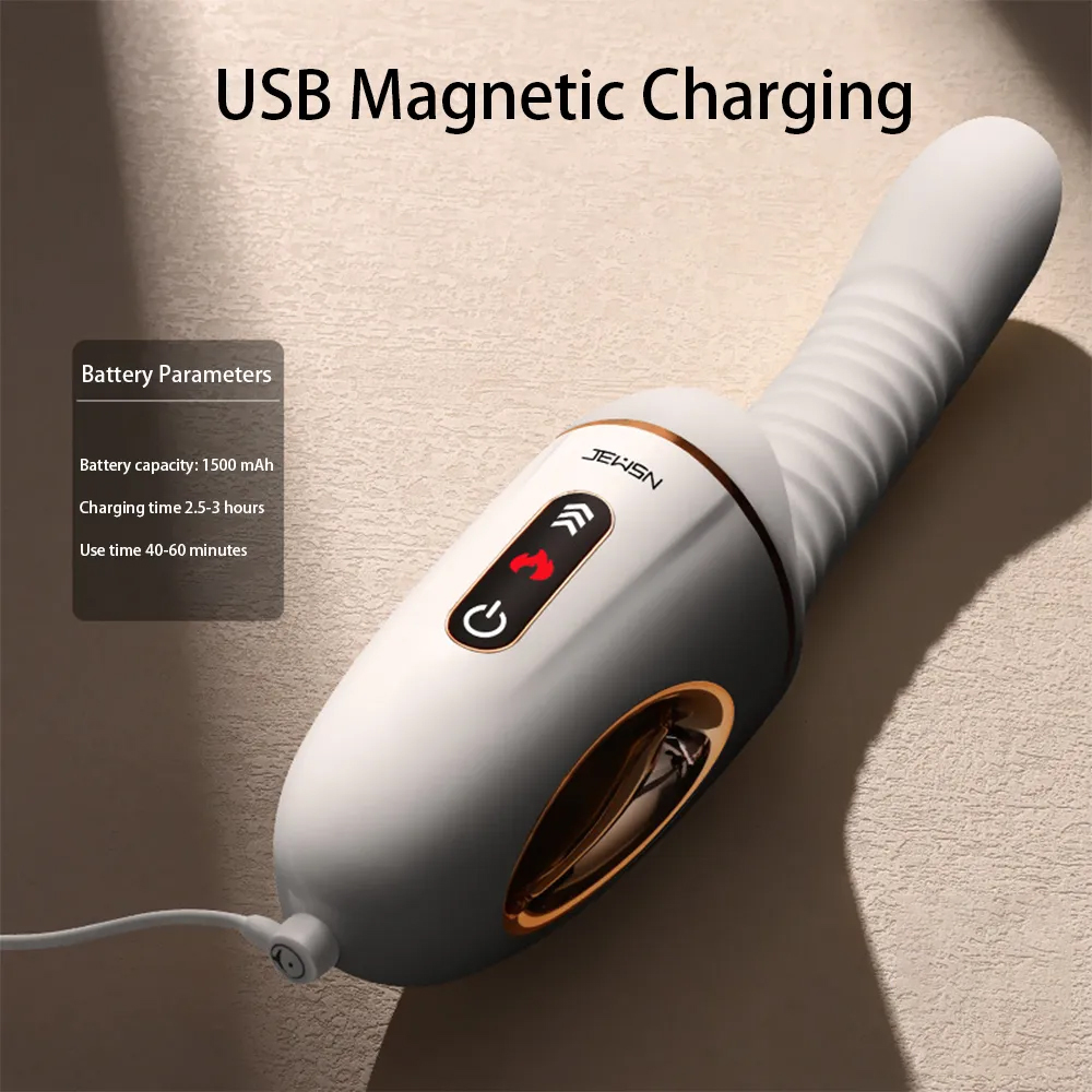 JEWSN G40 Automatic Retractable Heated Handheld Dildo