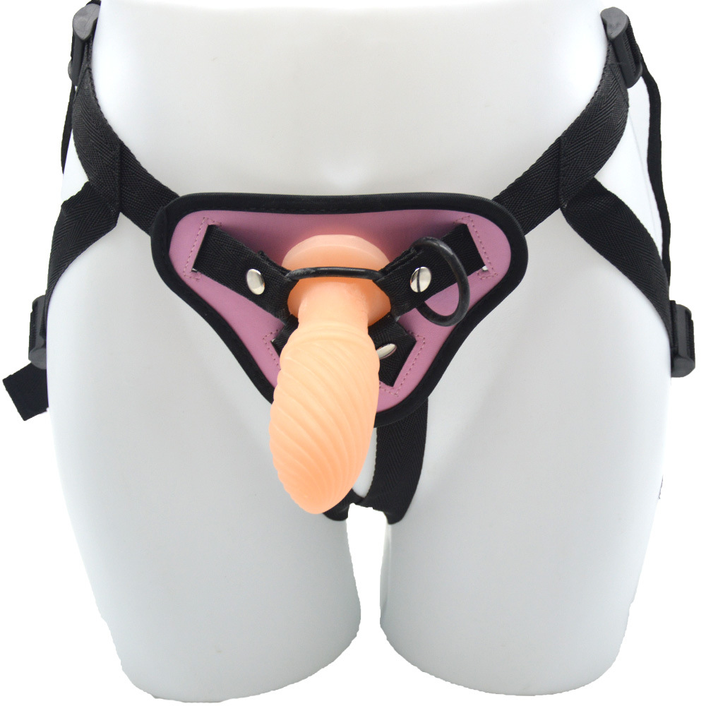 Small Threaded Butt Plug Lesbian Wearable Dildo