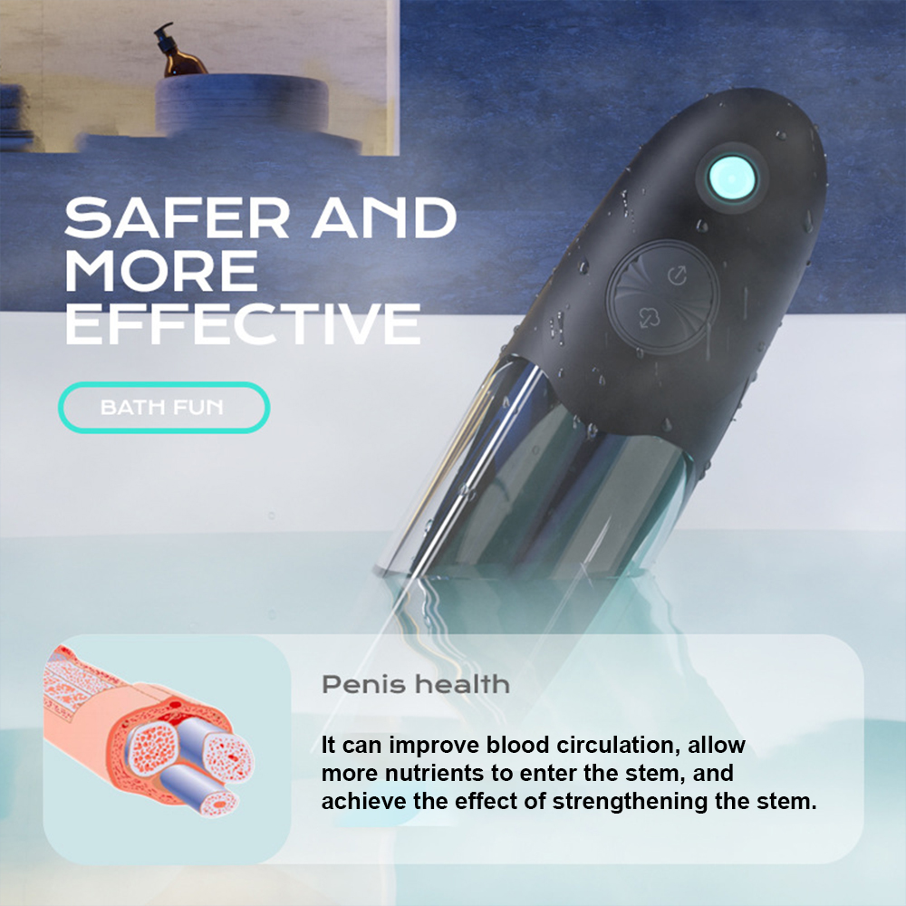 Fully Waterproof Penis Exercise Trainer Penis Spa Cup