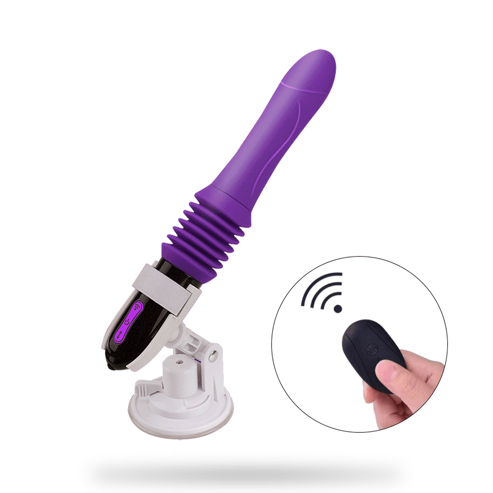 Automatic Hands Free Thrusting Dildo Vibrator G-Spot Stimulation Massager