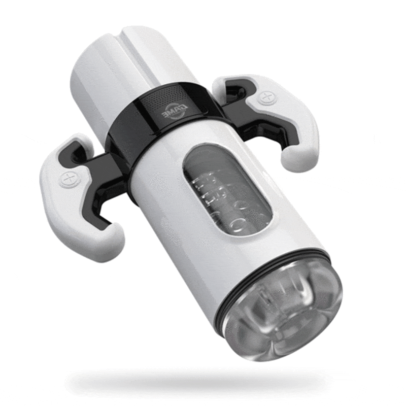 9 Thrusting & Vibrating 2 In 1 Handheld Male Masturbator