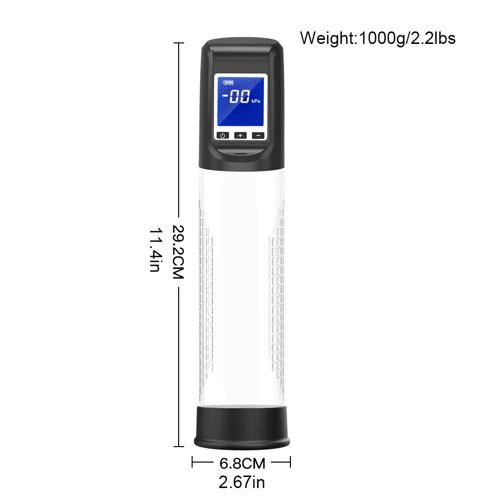 Male Erection Aid-Long-Lasting Hypoallergenic Sucking Masturbation Device