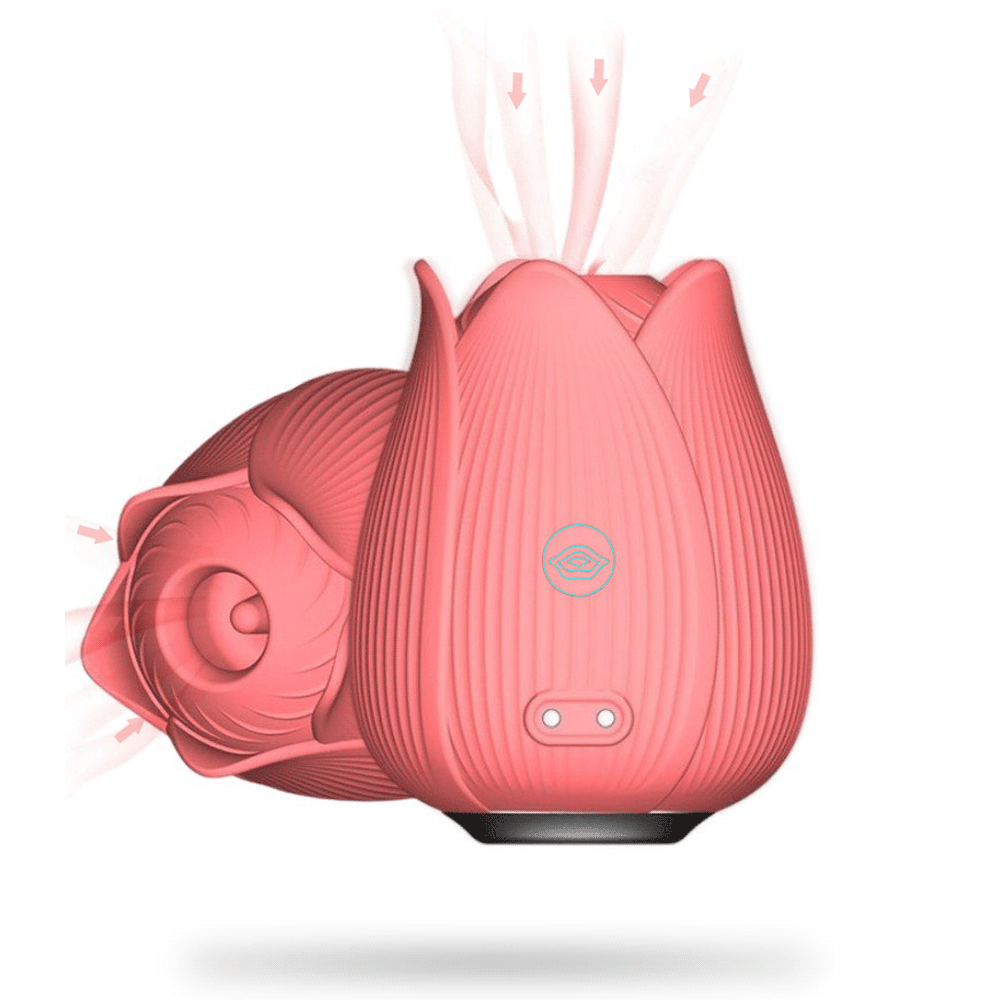 7 Modes Sucking & Vibrating Rose Vibrator Vibrating Suction for Women