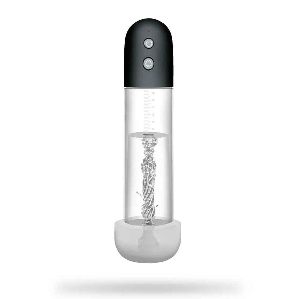 StormThrust  Electric Penis Vacuum Pump Men's Booster Vacuum Pump 3D Textured Penis Enlarge Air Pressure Device Enlargement Extend Pump