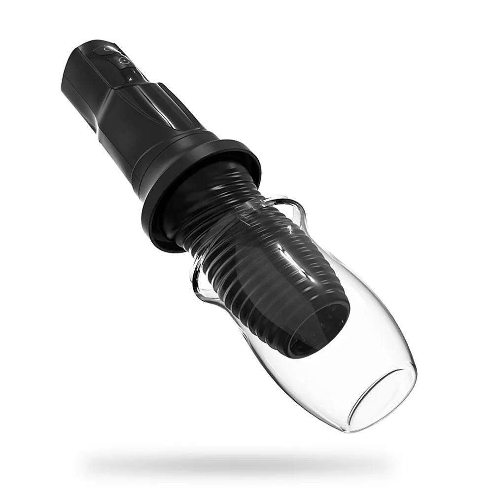360° Wrapped 7 Rotating Vibrating Handheld Electric Masturbator