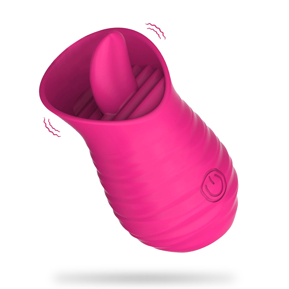 10 Frequency Tongue Vibrator Female Vibrator Rose Petal Vibrator