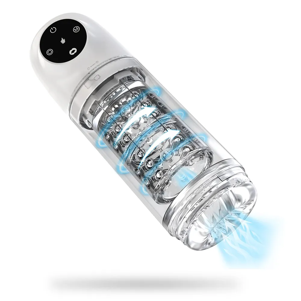 4 In 1 Upgraded Version 7 Suction Power 7 Rotating Male Masturbator