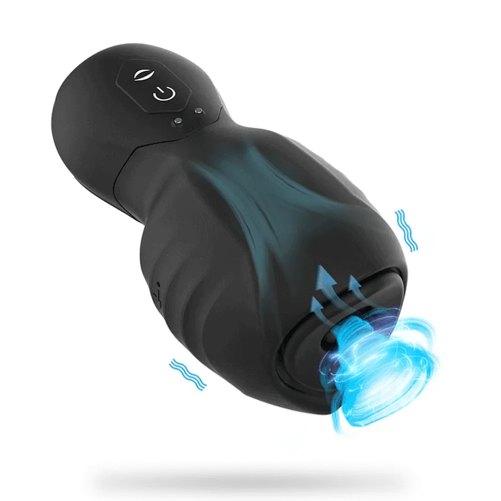 UltraDriveⅡ 7 Vibration 3 Sucking Male Masturbator Penis Trainer Super Pleasure Glans Trainer