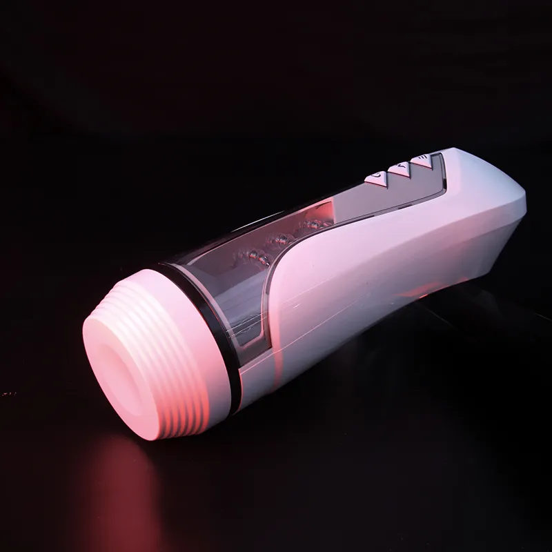 7-Frequency Automatic Piston Telescopic Masturbators Cup