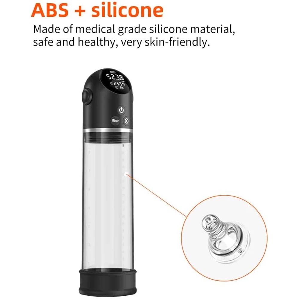 4 Suction Modes Digital Display Penis Enlargement Trainer Electric Penis Pump