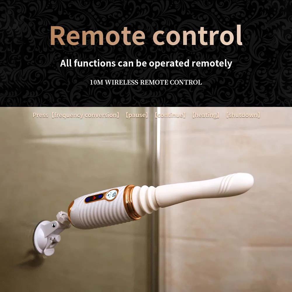 JEWSN R40 Wireless Remote Control Fully Automatic Heated Telescopic Penetration Dildo