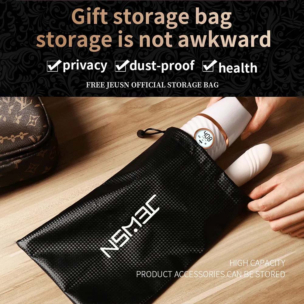 JEWSN R40 Wireless Remote Control Fully Automatic Heated Telescopic Penetration Dildo