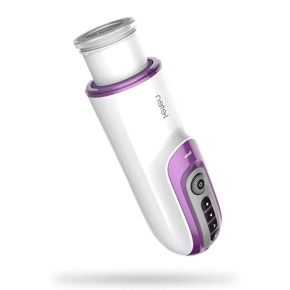 Leten 7 Thrusting Rotation sucking Male Masturbator smart voice with Suction Base