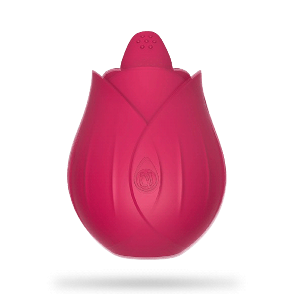Vibrating Tongue Rose Vibrator Clitoral Stimulation Female Masturbator