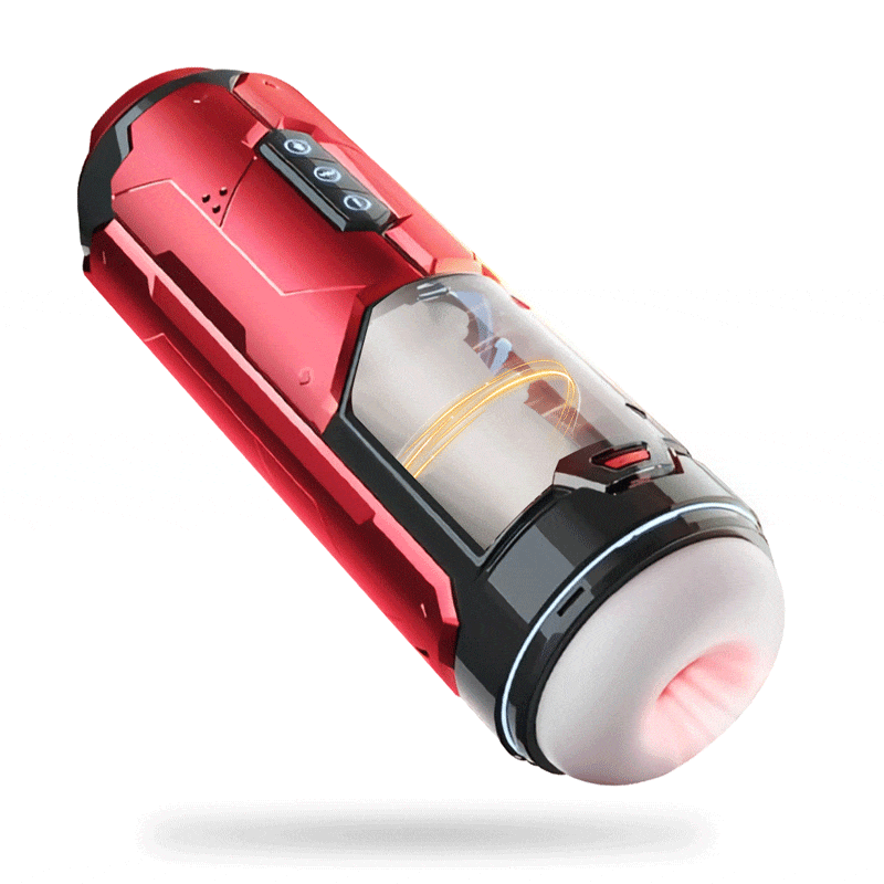 【One-Click Climax】Automatic Male Masturbator with Ring with 7 Thrusting & Vibration Modes for Stimulation Electric Pocket Pussy Male Stroker Toy, Adult Male Sex Toys for Men