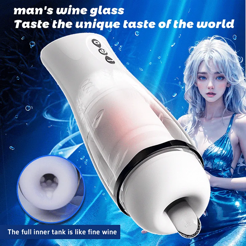 9-Frequency Vibration For Sucking Men’s Electric Airplane Male Masturbator