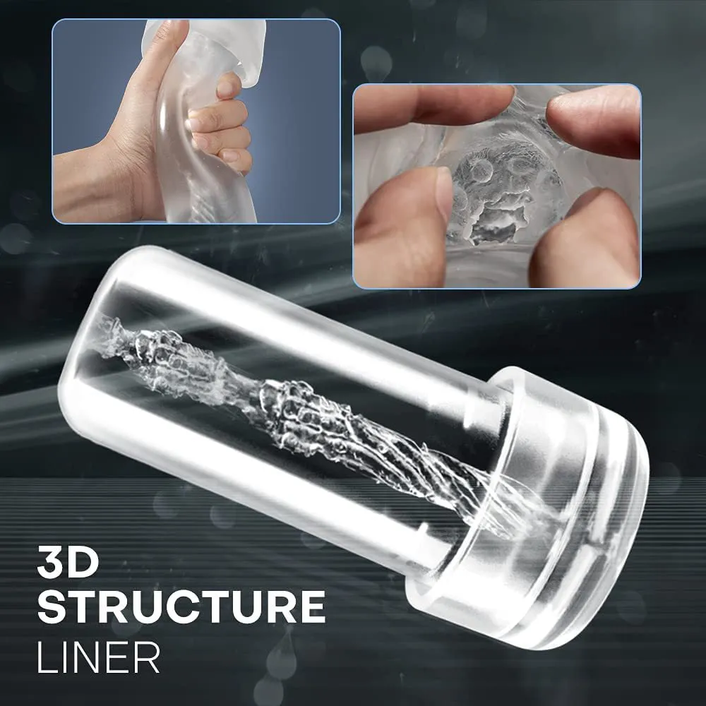 StormThrust  Electric Penis Vacuum Pump Men's Booster Vacuum Pump 3D Textured Penis Enlarge Air Pressure Device Enlargement Extend Pump