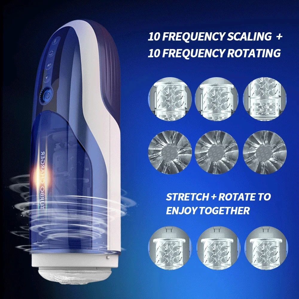 Leten 10 Thrusting Rotation Vocalization Automatic Male Masturbator Powerful Vibration