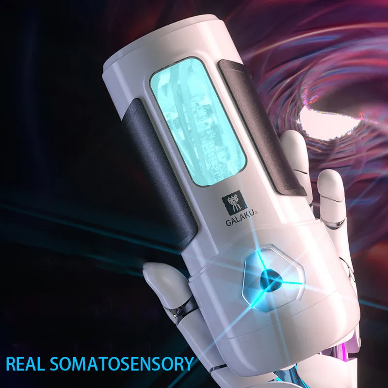 Phantom X 12 Vibration Voice Male Masturbator Cup APP Control Sucking Real Vagina Heating Male Masturbator