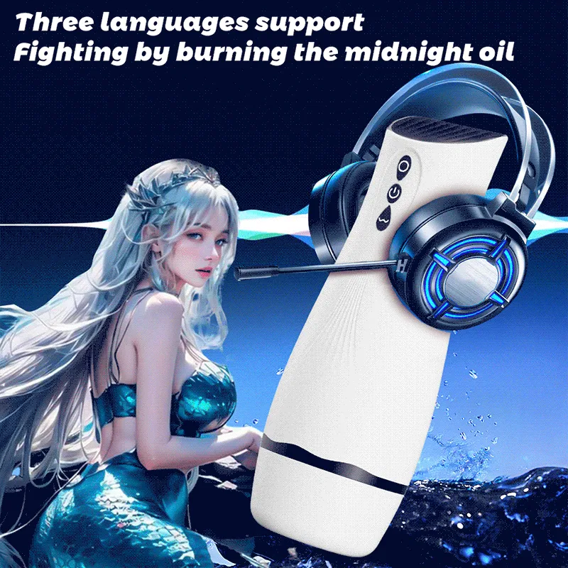 9-Frequency Vibration For Sucking Men’s Electric Airplane Male Masturbator