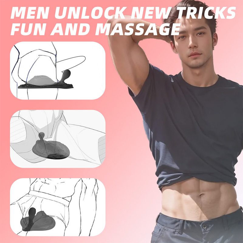 Anal Massager Dragon And Phoenix Pad Vibration Massager For Men And Women