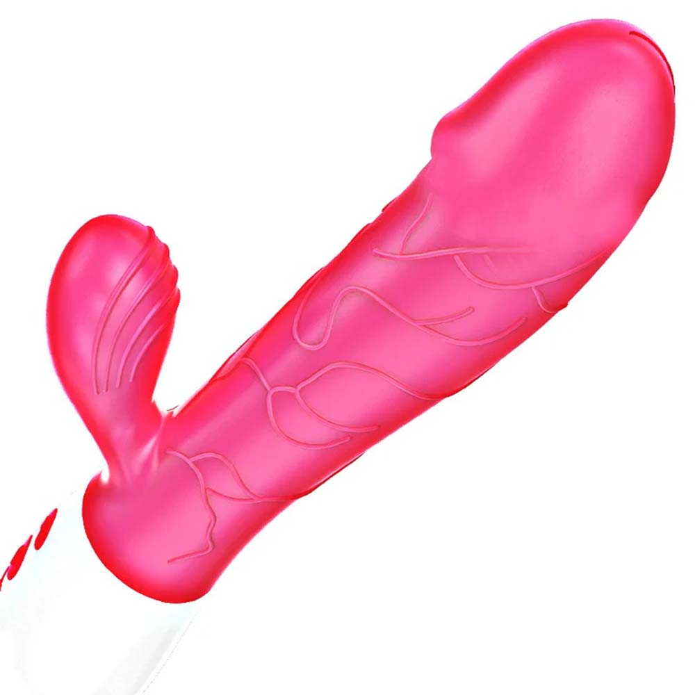 Telescopic Vibration Pronunciation Waterproof Massage Vibrator