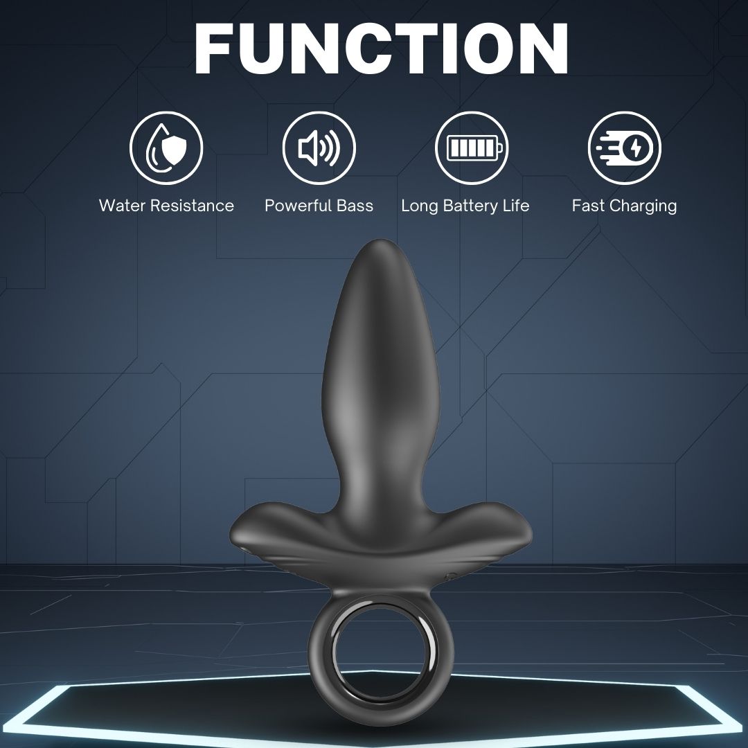 7 Frequency Massage to Stimulate Anal Plug