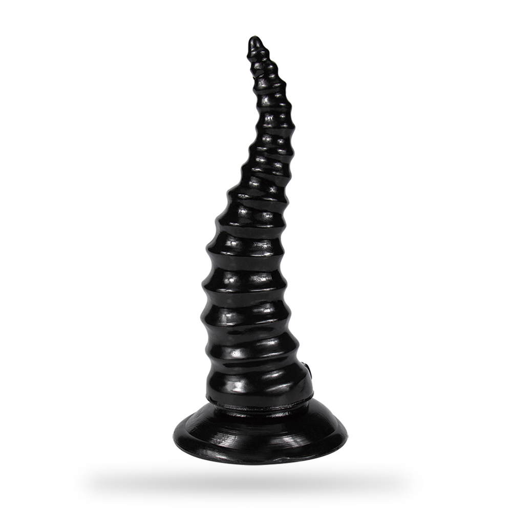 200mm Horn Shaped Anal Plug Dildo