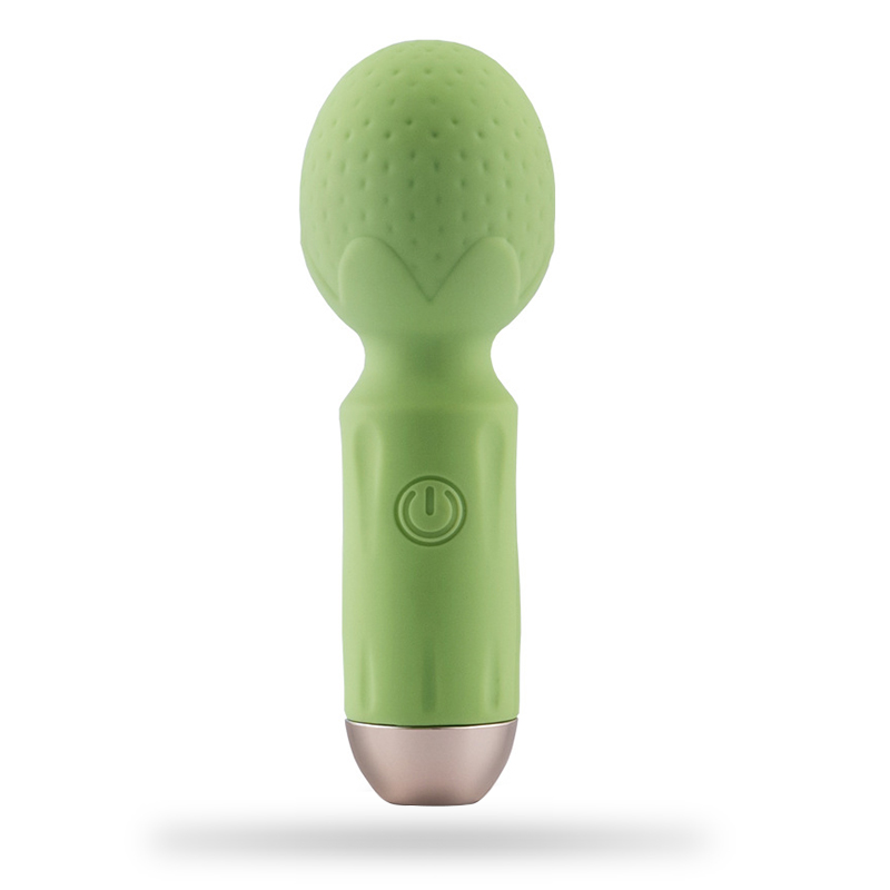 10 Frequency Vibration Mini AV Strawberry Head Vibrator
