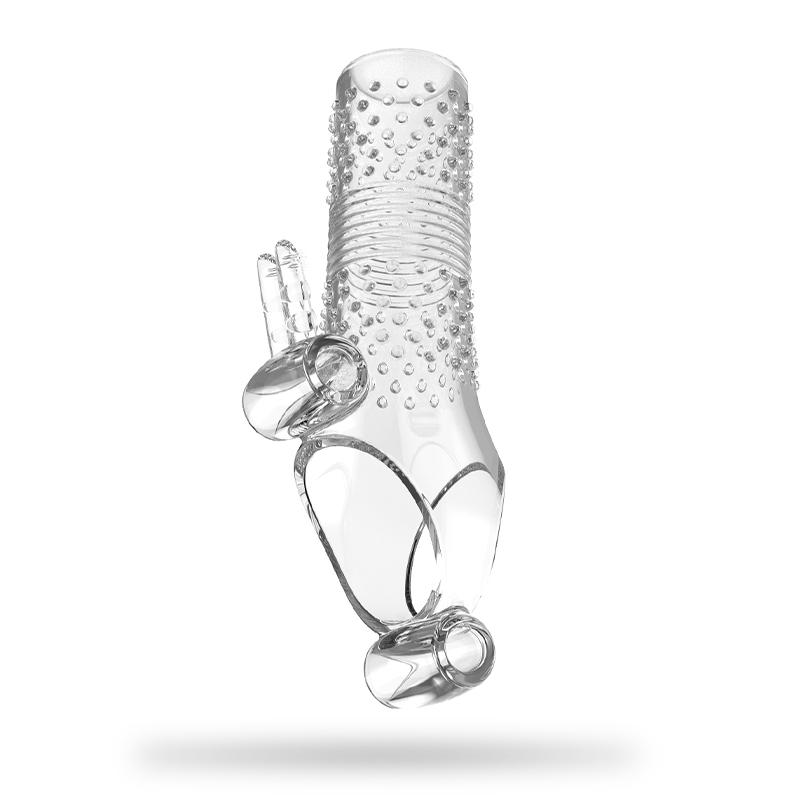 Male Foreskin Transparent Crystal Penis Condom