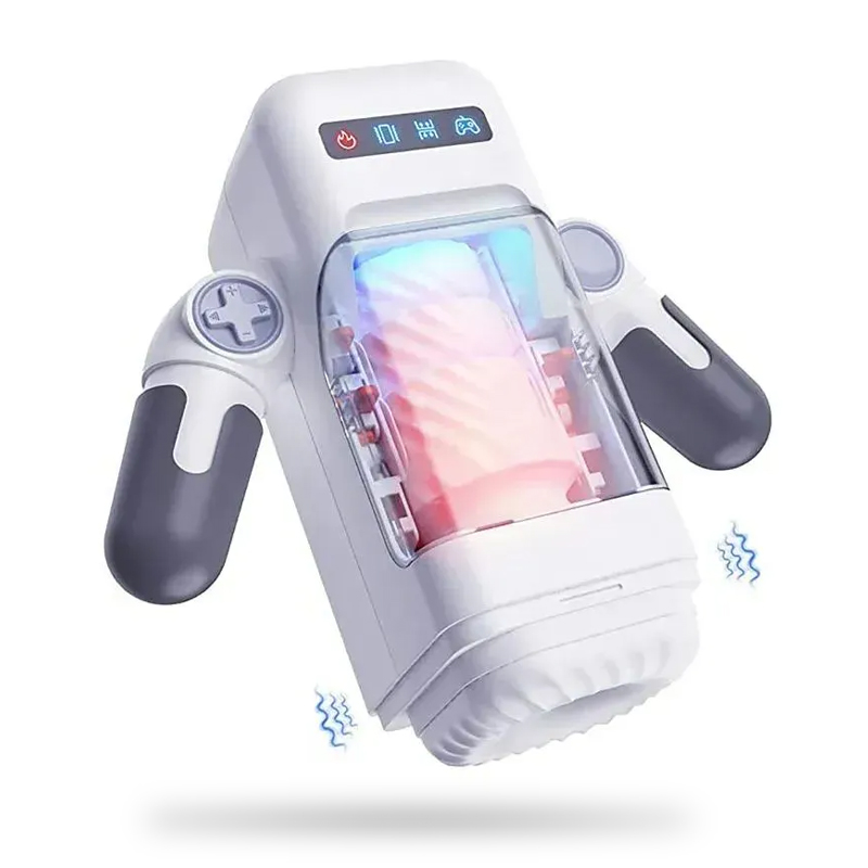Male Masturbators Cup with 10 Thrusting & Vibration Modes