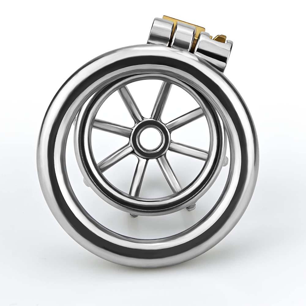 Stainless Steel Male Chastity Device Teasing Cock Cage