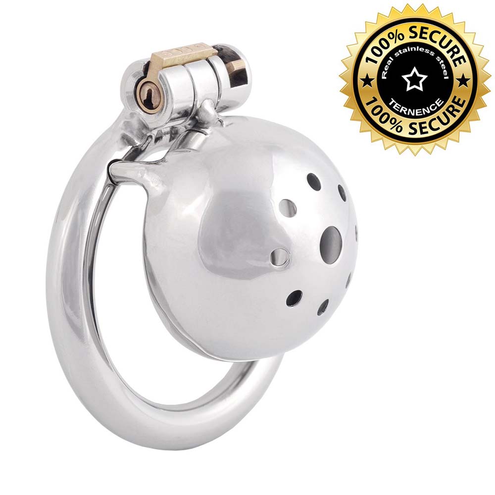 Men's Stainless Steel Chastity Lock
