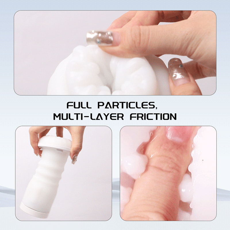 2024 New Uxolclub 9 Vibration & 9 Thrusting Male Masturbator with Heating Moan Function, Full LCD Display Sex Toys for Men