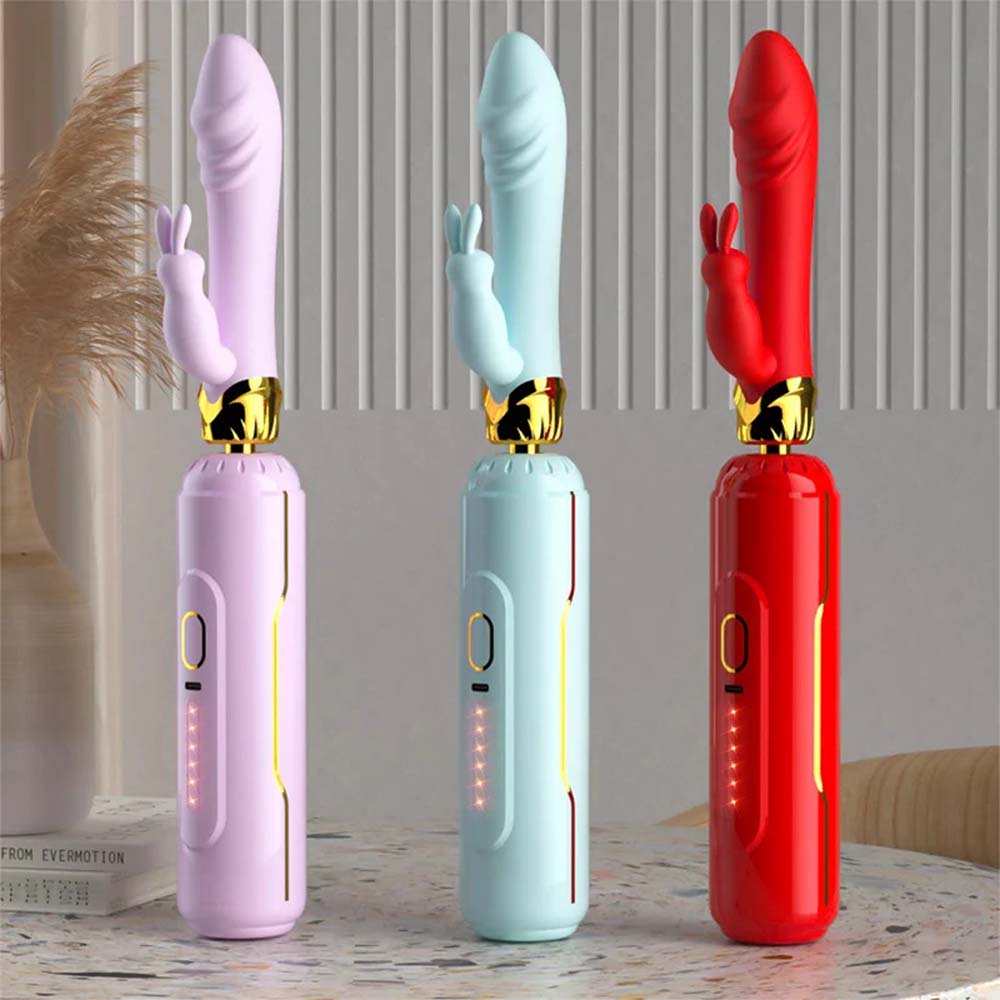 10 Frequency Automatic Pushing Back and Forth Dildo G-spot Vibrator