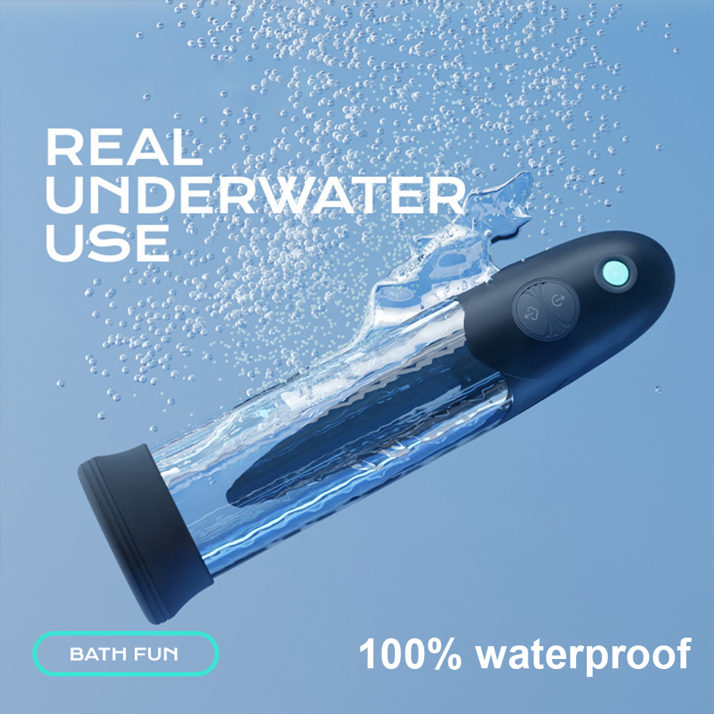 Fully Waterproof Penis Exercise Trainer Penis Spa Cup