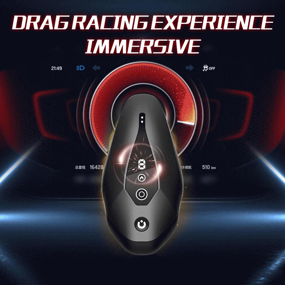 Penis Training Male Masturbator 9 Modes, Vibrating Toy Strokers Glans Trainer Stimulator, Mens Machine Masturbators Adult & Games