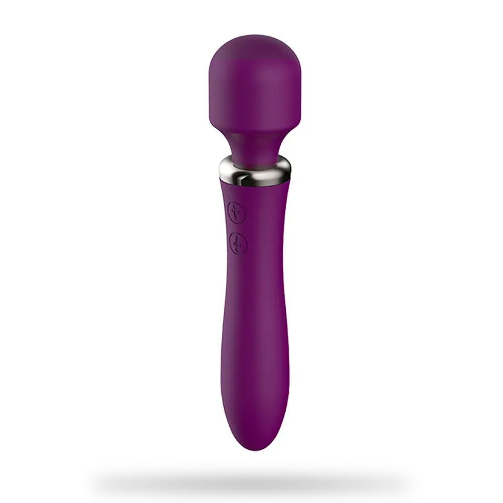 Double-Headed Vibrator Multi-Frequency Masturbator
