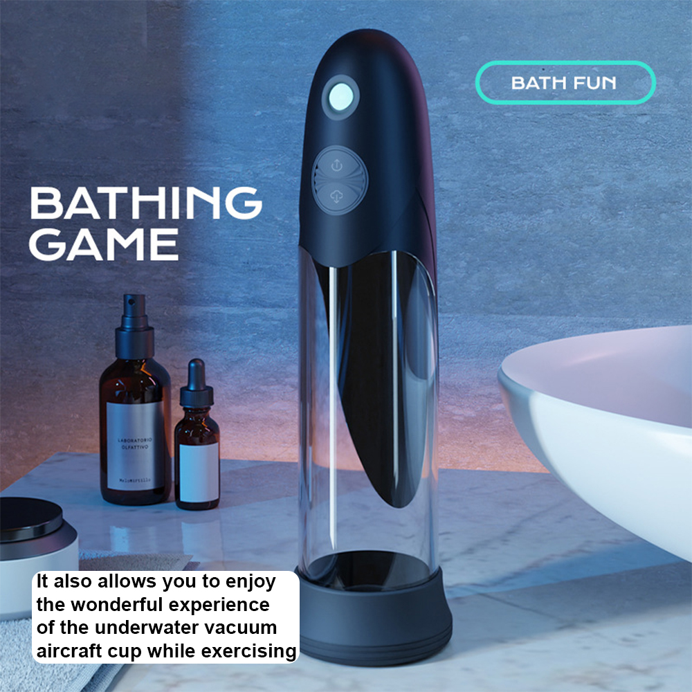 Fully Waterproof Penis Exercise Trainer Penis Spa Cup