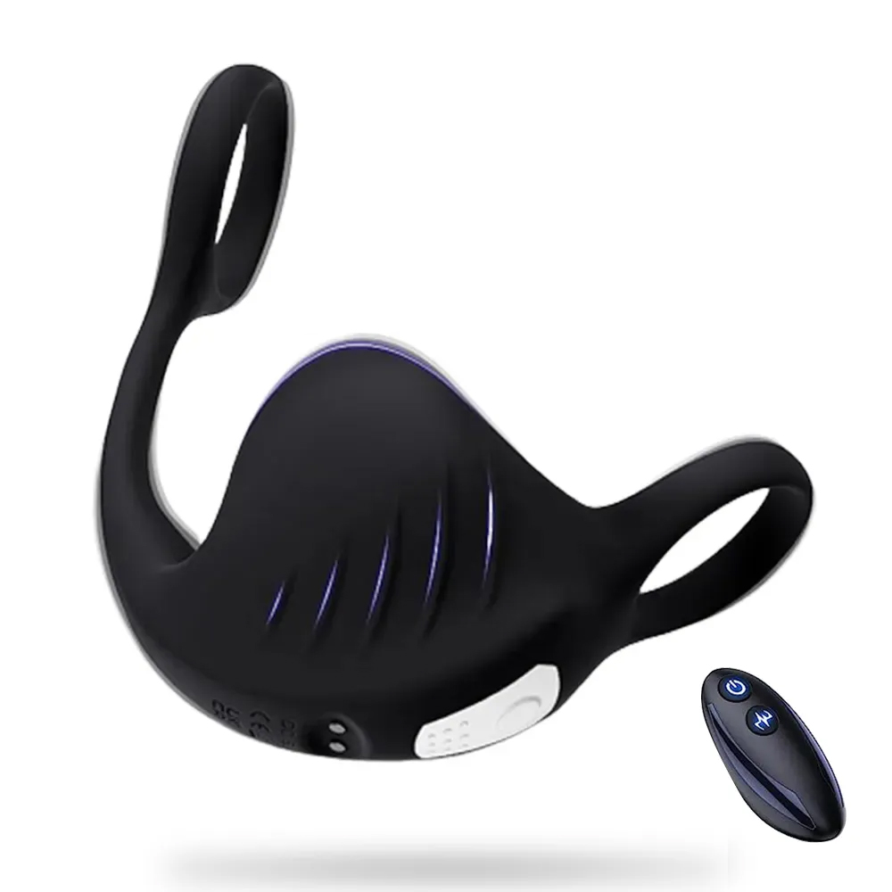 Vibrating Cock Ring 9 modes Male Vibrator