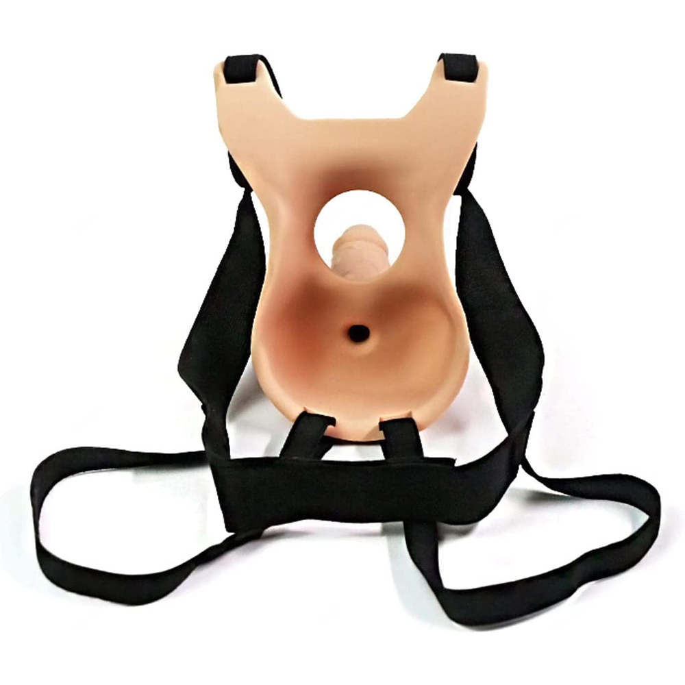 10 Frequency Vibration Wearable Silicone Dildo