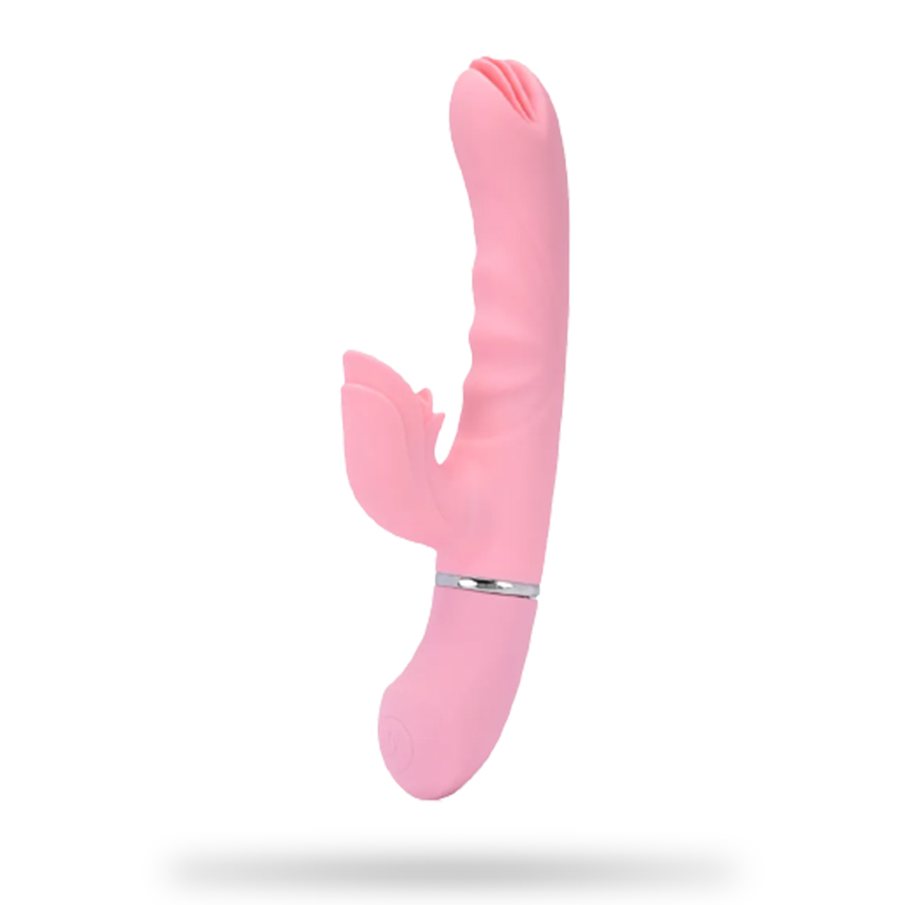 Rocking And Spinning Dildo Vibrator