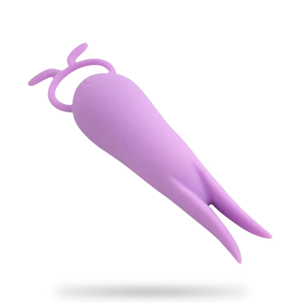 USB Rechargeable Silicone 10-Frequency Vibration Wireless Fun Vibrator