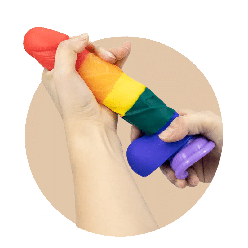 Rainbow Dildos