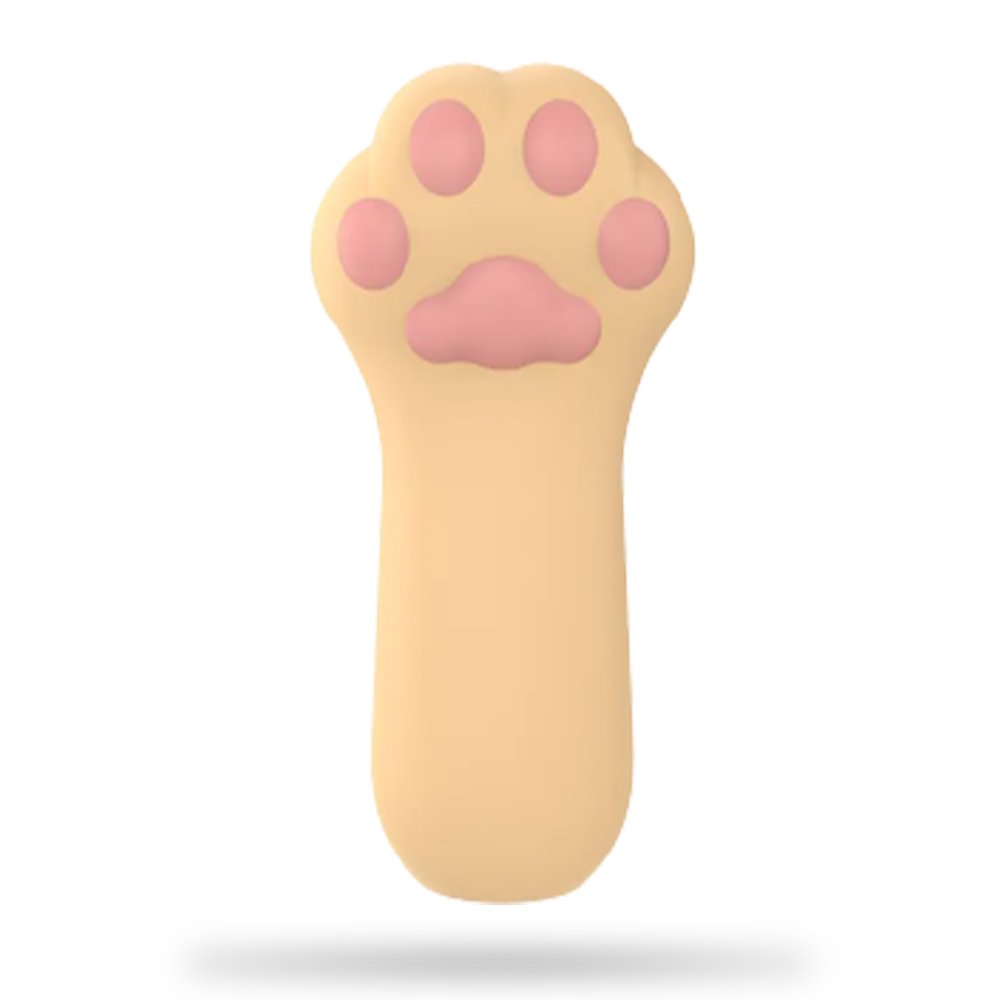 Kitten Paw Fingertip Vibrating Massage Masturbator